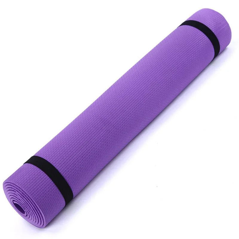 3MM-6MM Thick Yoga Mat Anti-skid Sports Fitness Mat EVA Comfort Foam yoga matt for Exercise, Yoga, and Pilates Gymnastics mat